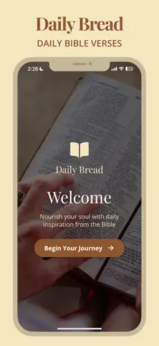 Daily Bread Bible Verses app screenshot